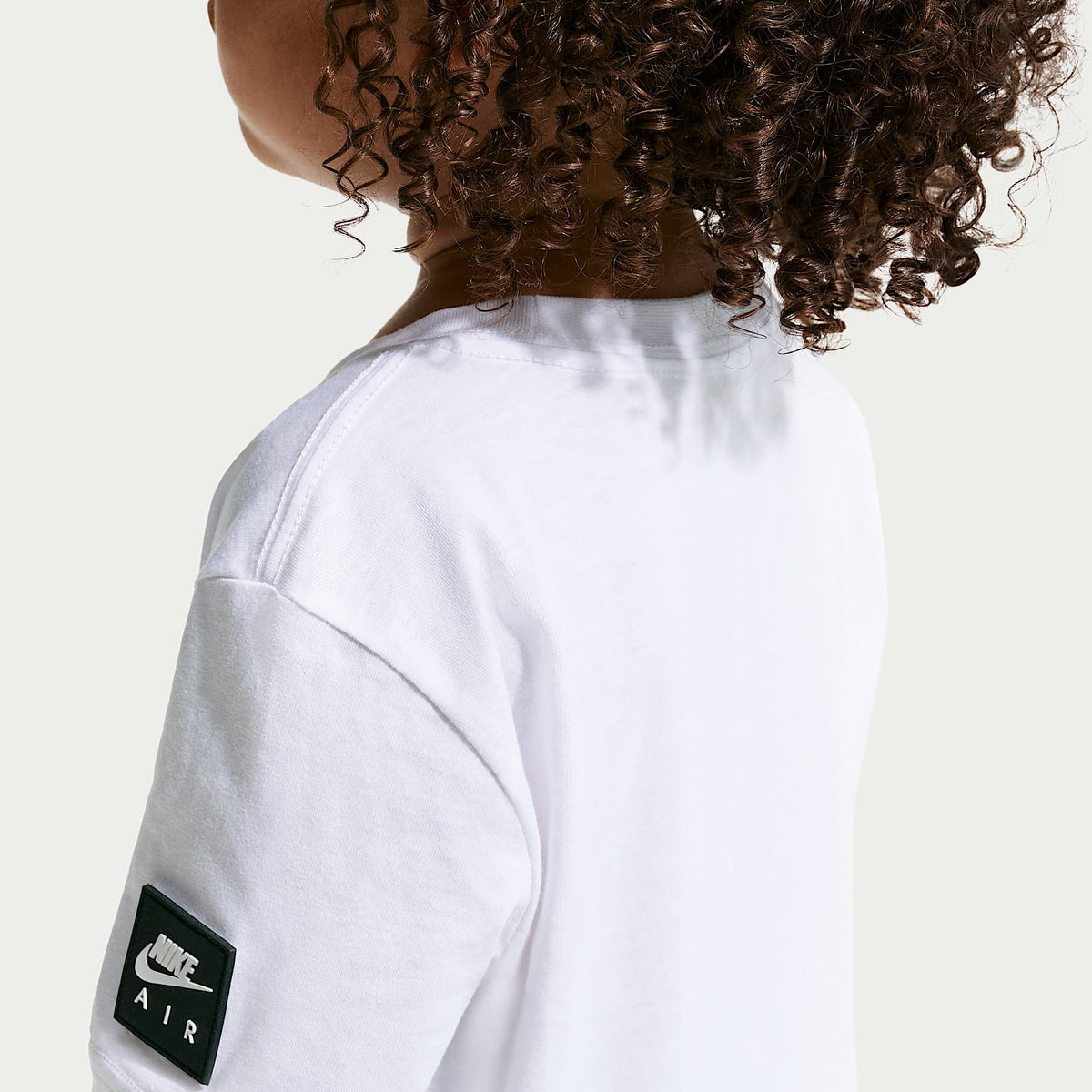 Conjunto de shorts de 2 piezas de French Terry para niños talla pequeña Nike Air – Negro – vista 3