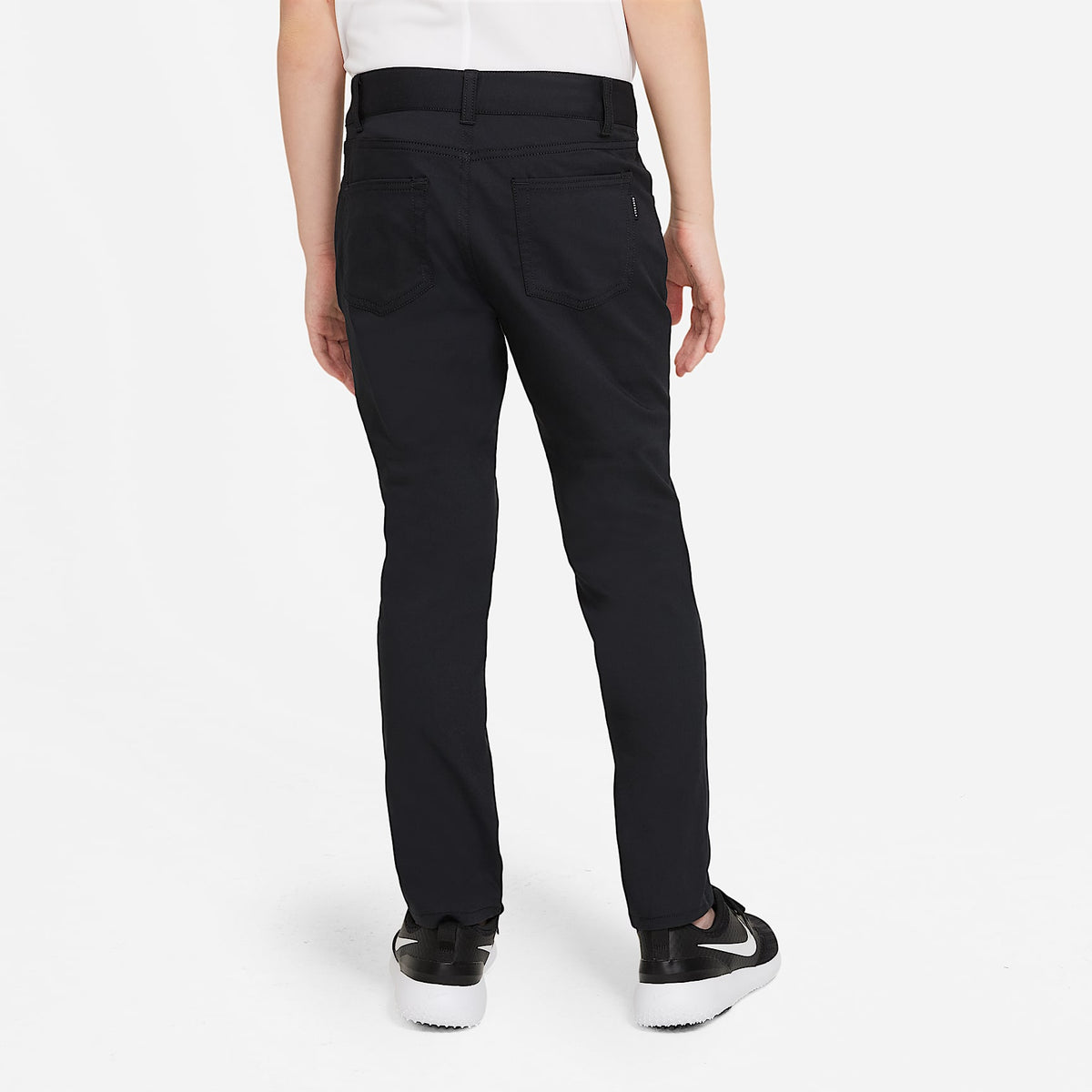 Pantalones de golf de 5 bolsillos para niño talla grande Nike Dri-FIT – Negro – vista 2