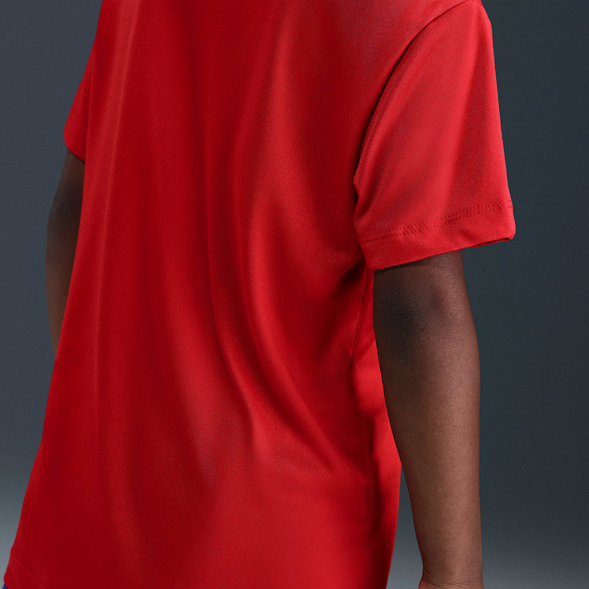 Playera Legend Dri-FIT para niños talla pequeña Nike – Rojo universitario – vista 2