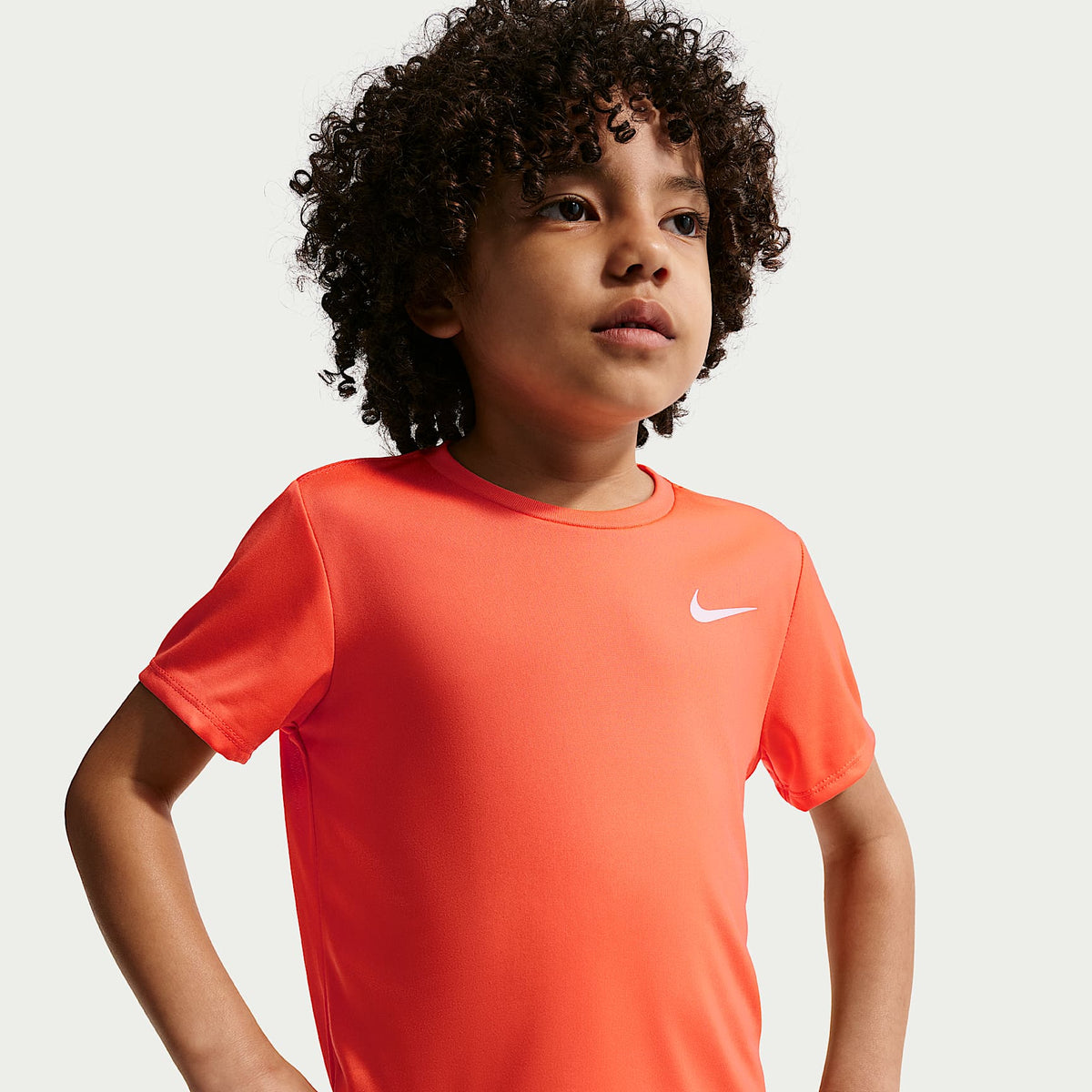 Playera Legend Dri-FIT infantil Nike – Naranja césped – vista 1