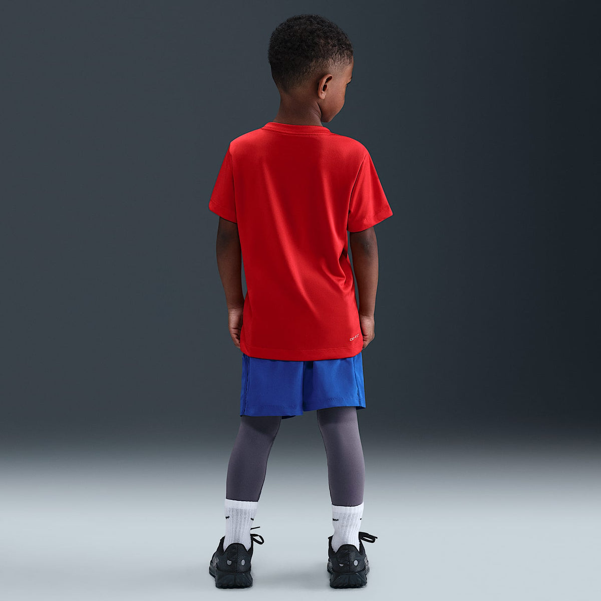 Playera Legend Dri-FIT para niños talla pequeña Nike – Rojo universitario – vista 5