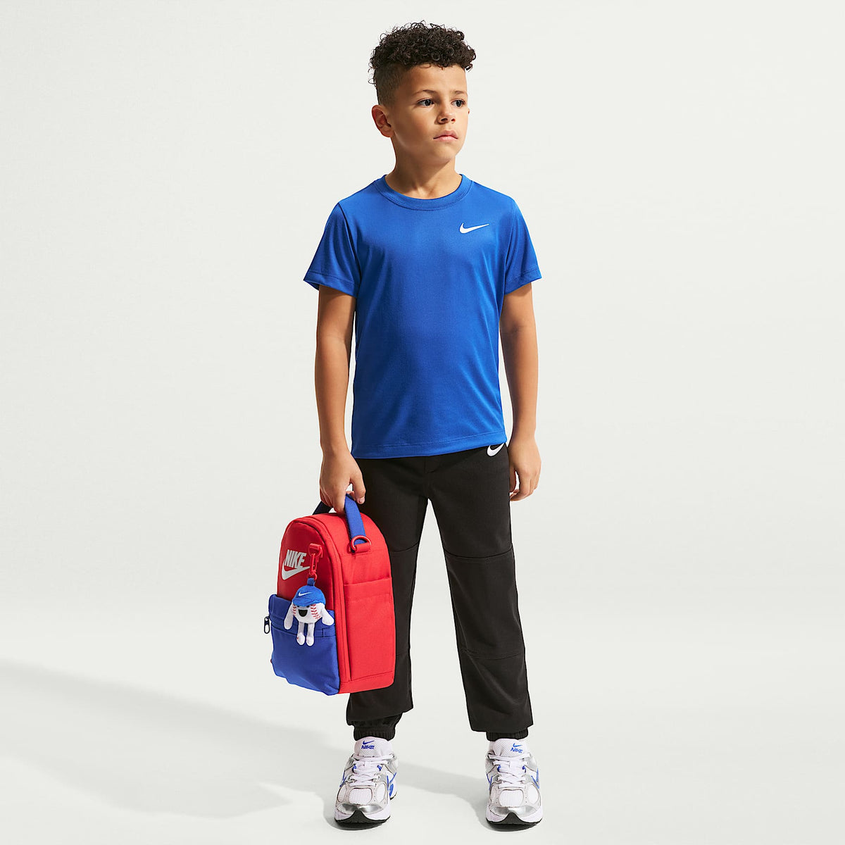 Playera Legend Dri-FIT para niños talla pequeña Nike – Royal juego – vista 4
