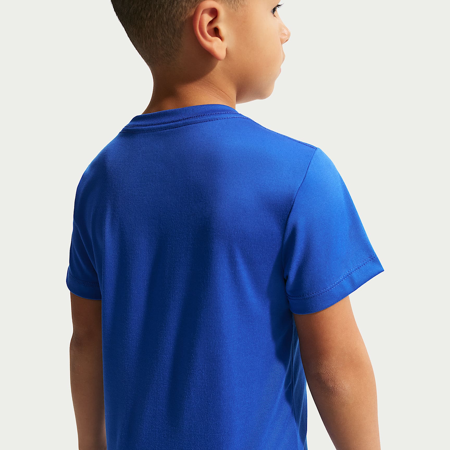 Playera Legend Dri-FIT para niños talla pequeña Nike – Royal juego – vista 2