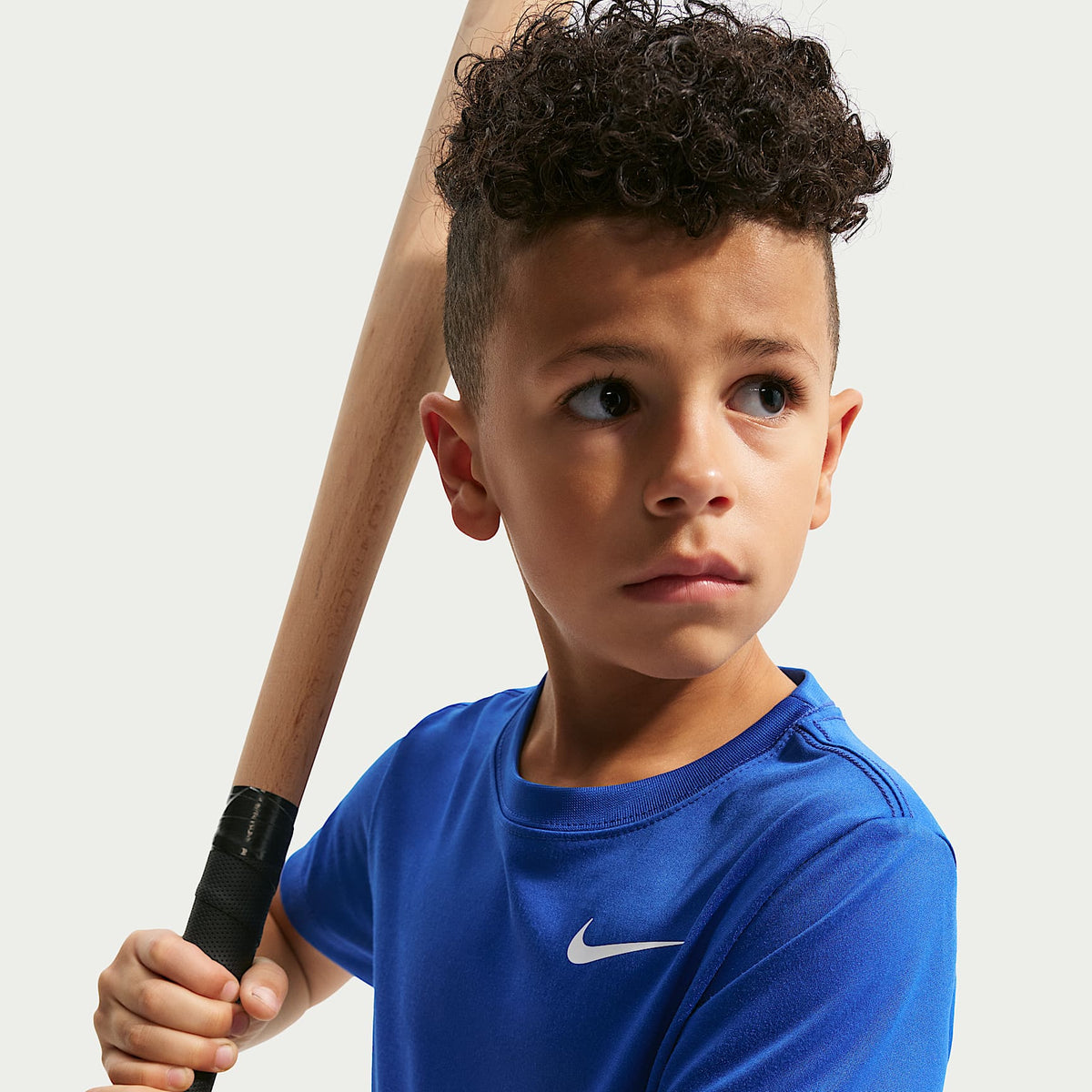 Playera Legend Dri-FIT para niños talla pequeña Nike – Royal juego – vista 3