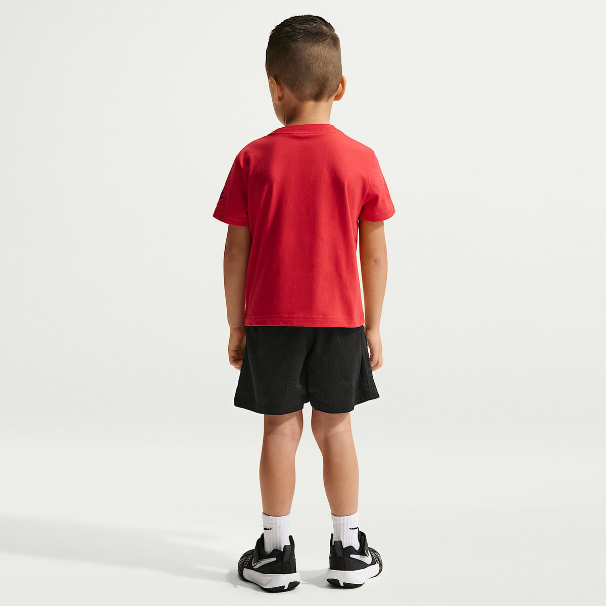 Shorts de multimalla Dri-FIT infantiles Nike – Negro – vista 5