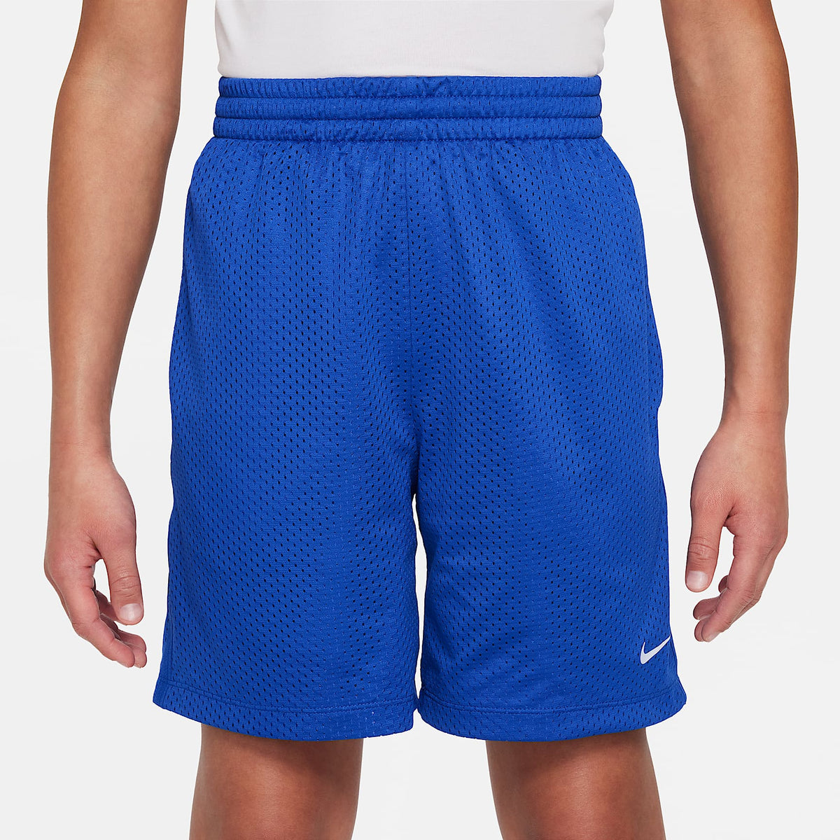 Shorts de malla Dri-FIT para niño talla grande Nike Multi – Royal juego/Blanco – vista 2