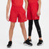 Shorts Dri-FIT de tejido Woven para niño talla grande Nike Multi – Rojo universitario/Blanco – vista 1