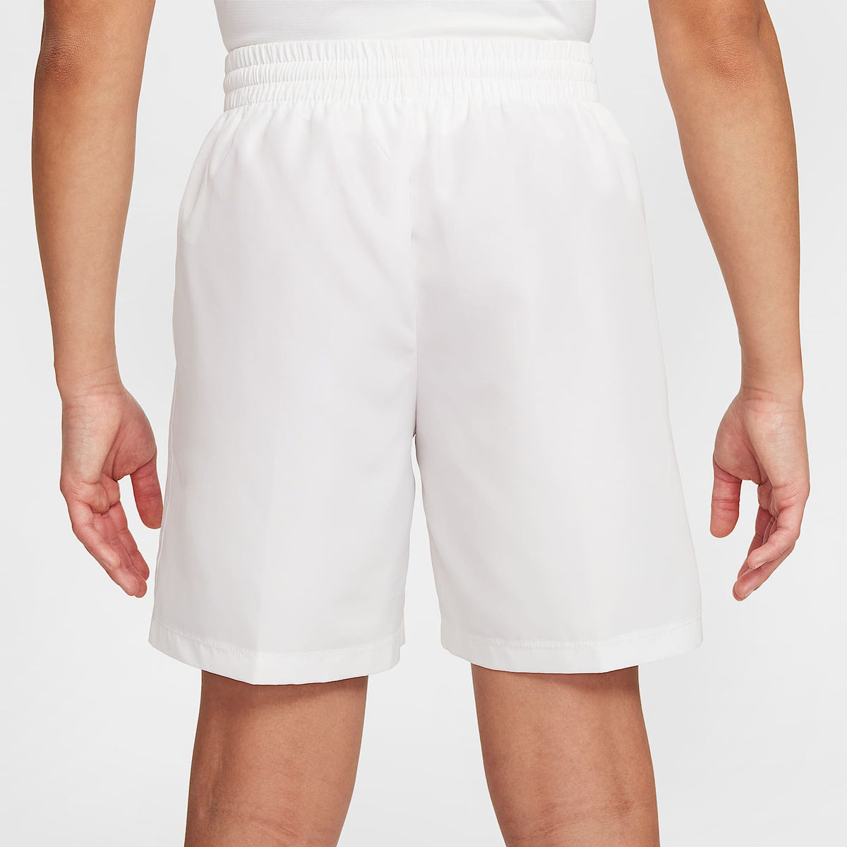 Shorts Dri-FIT de tejido Woven para niño talla grande Nike Multi – Blanco/Blanco/Negro – vista 3