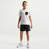 Shorts de entrenamiento Dri-FIT para niño talla grande Nike Multi – Negro/Blanco – vista 1