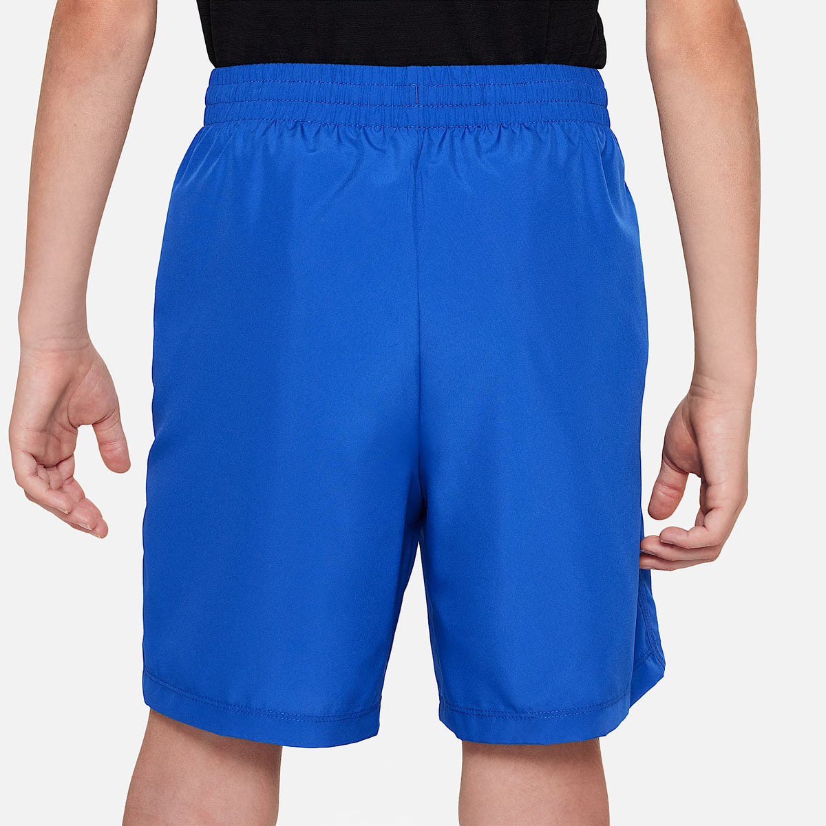 Shorts Dri-FIT de tejido Woven para niño talla grande Nike Multi – Royal juego/Blanco – vista 4