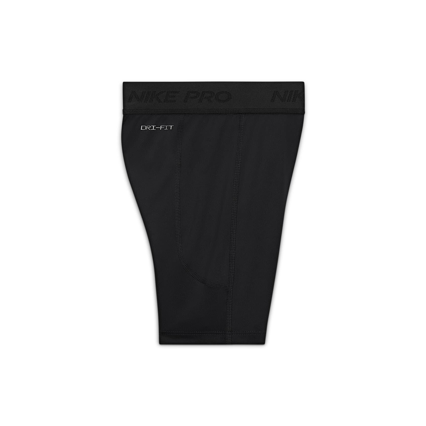 Shorts Dri-FIT para niño talla pequeña Nike Pro – Negro – vista 2