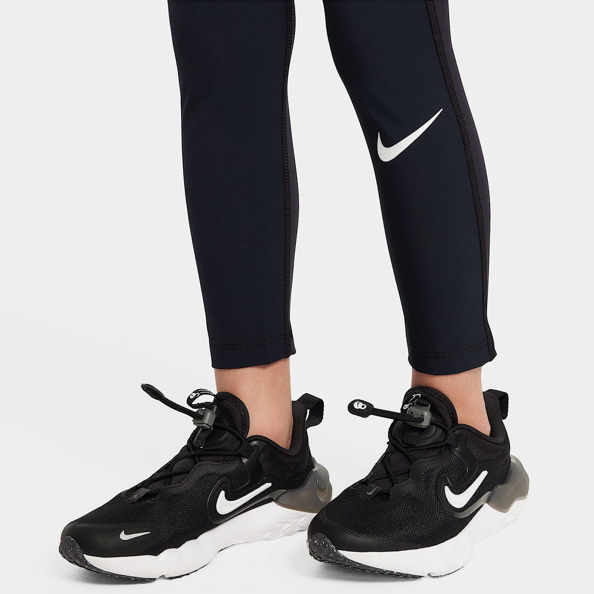 Mallas Dri-FIT para niños talla pequeña Nike Pro – Negro – vista 5