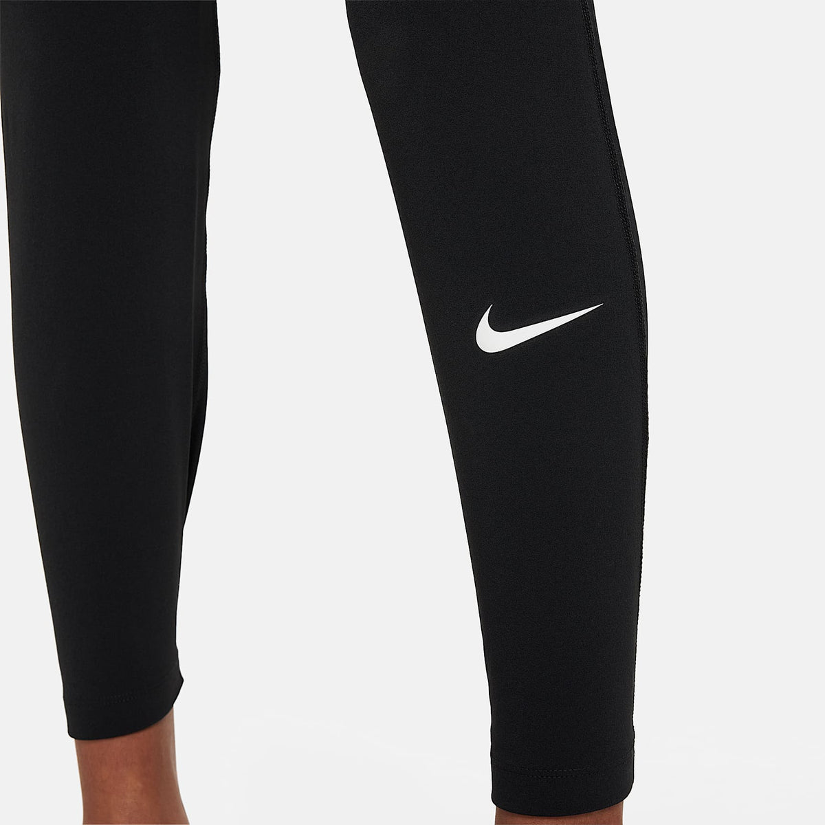 Mallas para niño talla grande Nike Pro Dri-FIT – Negro/Negro/Blanco – vista 5