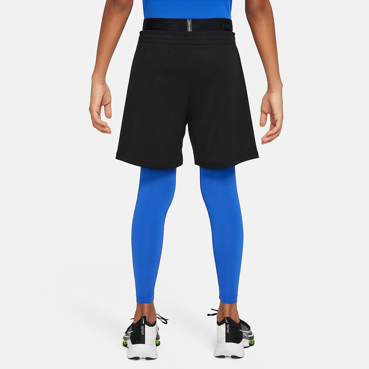Mallas para niño talla grande Nike Pro Dri-FIT – Royal juego/Royal juego/Negro – vista 2