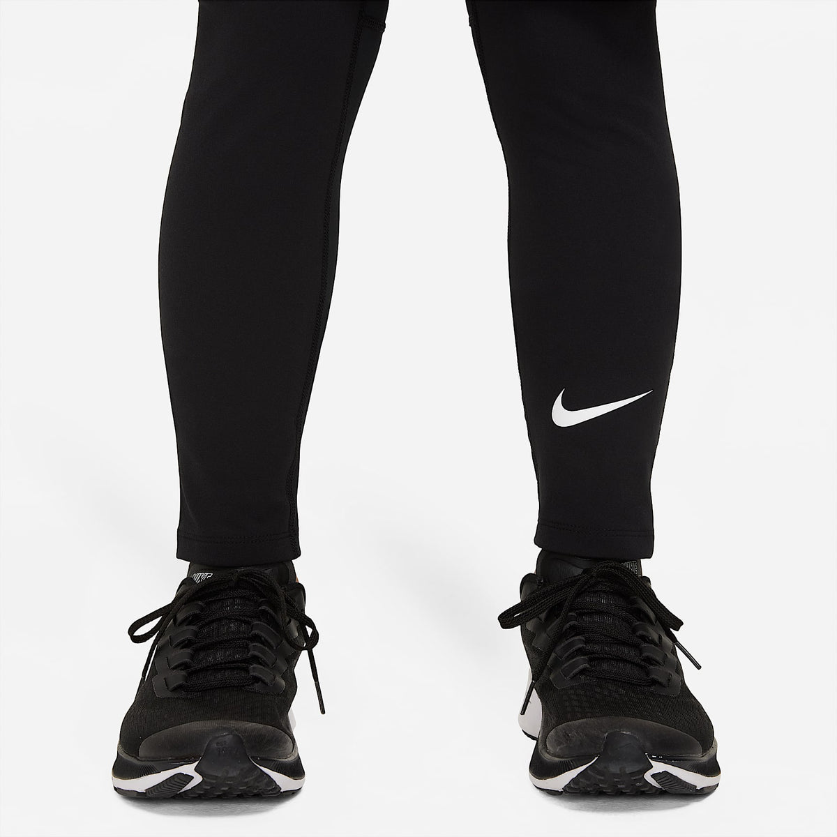 Mallas para niño talla grande Nike Pro Dri-FIT – Negro/Blanco – vista 3