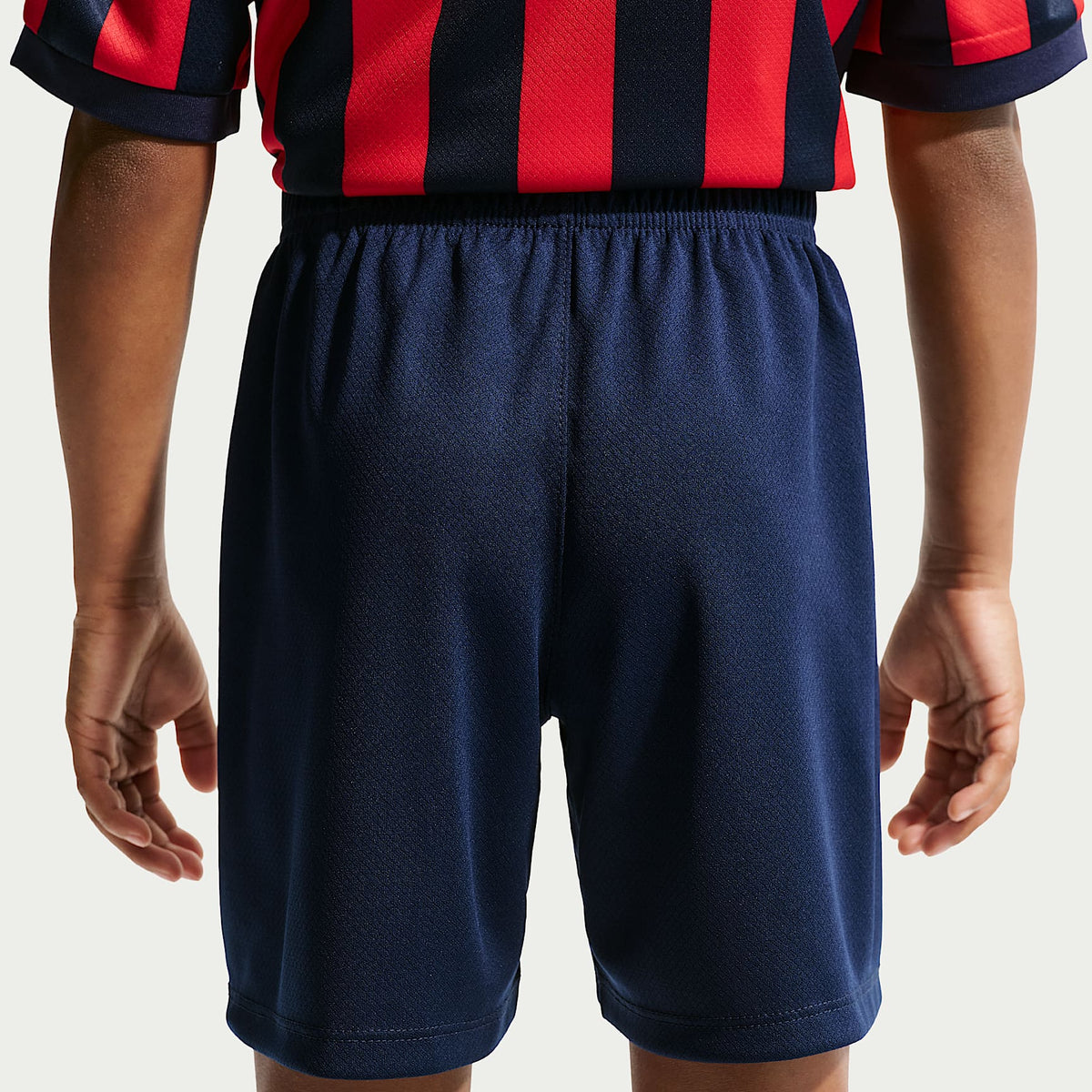 Conjunto de shorts de dos piezas para niños talla pequeña Nike Sportswear Goal Mode – Azul marino medianoche – vista 5