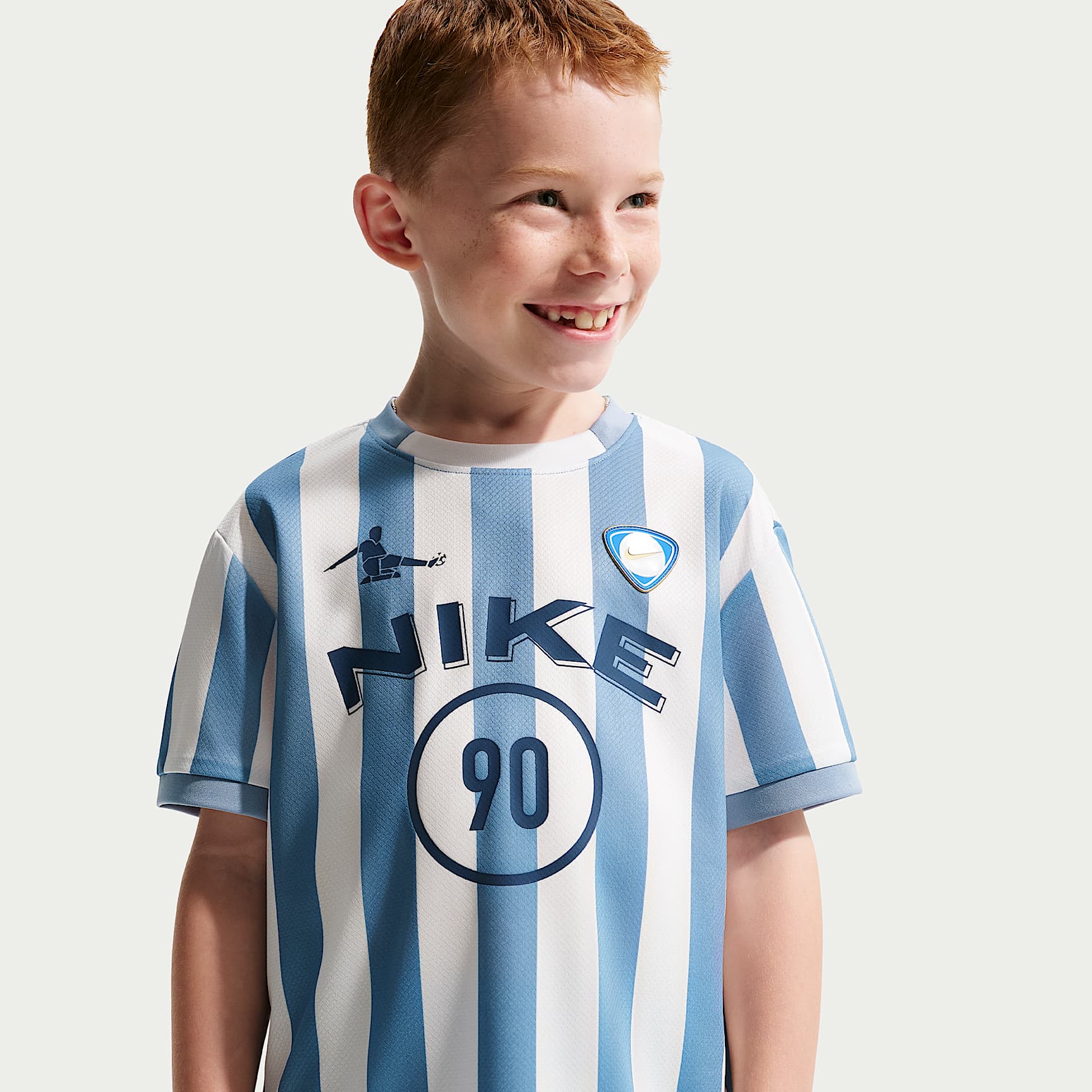 Conjunto de shorts de dos piezas para niños talla pequeña Nike Sportswear Goal Mode – Azul de trabajo – vista 2