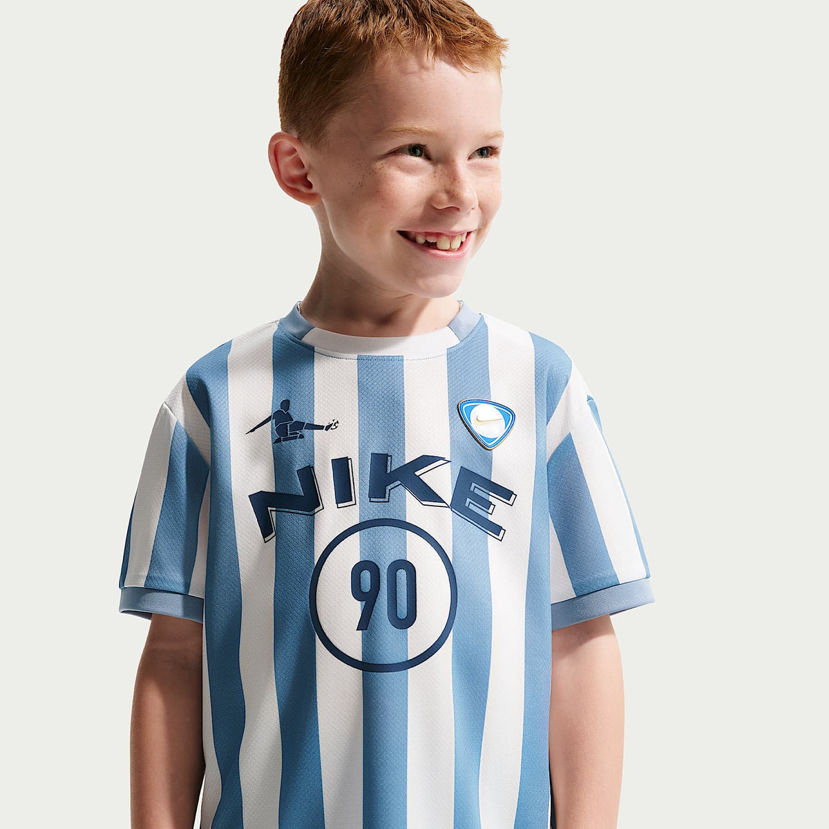 Conjunto de shorts de dos piezas para niños talla pequeña Nike Sportswear Goal Mode – Azul de trabajo – vista 2