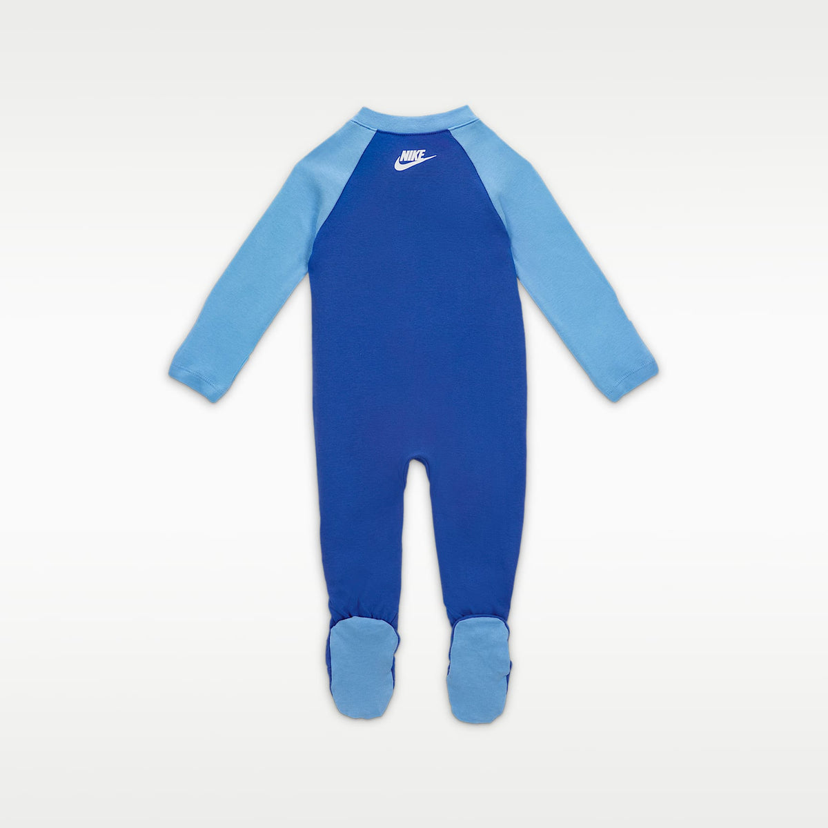 Mono completo de algodón para bebé (0 a 9 meses) Nike Sportswear – Royal juego – vista 2