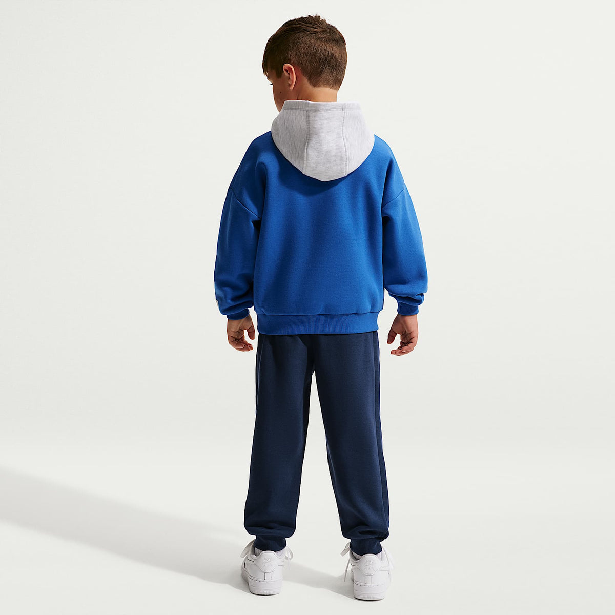 Conjunto de 2 sudaderas con gorro sin cierre Multisport para niños talla pequeña Nike Sportswear – Azul marino medianoche – vista 7