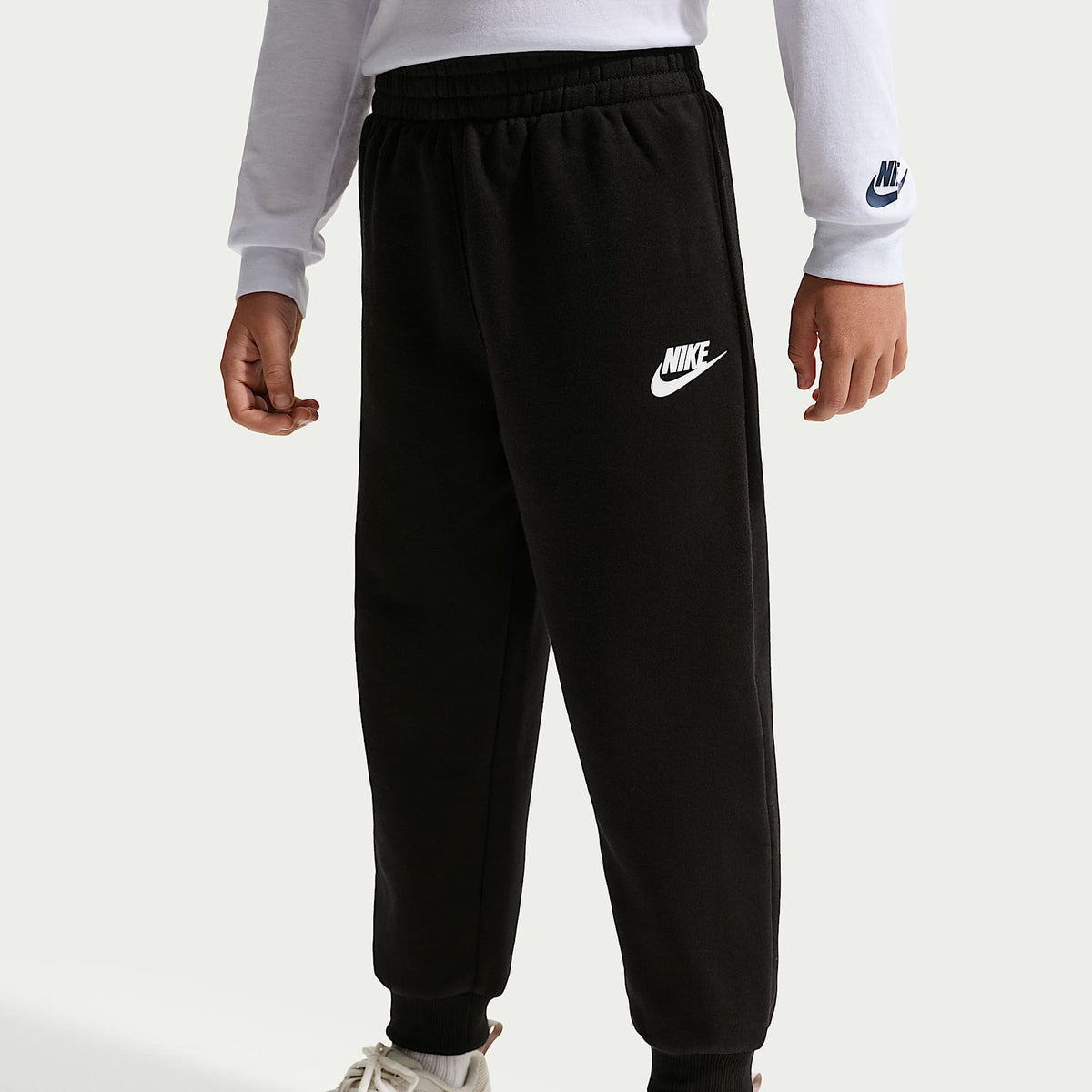 Conjunto de 2 sudaderas con gorro sin cierre Multisport para niños talla pequeña Nike Sportswear – Negro – vista 4