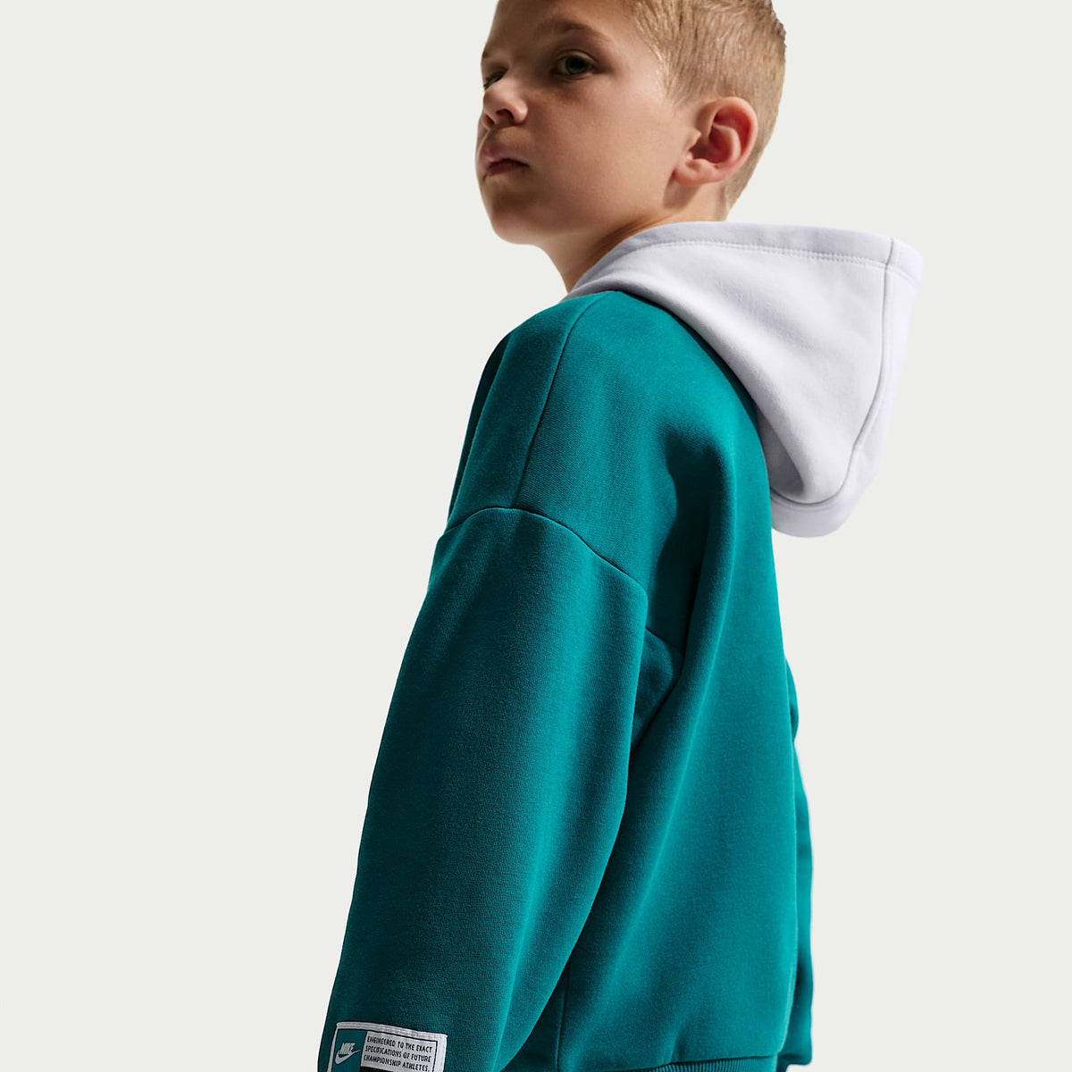 Conjunto de 2 sudaderas con gorro sin cierre Multisport para niños talla pequeña Nike Sportswear – Negro – vista 3