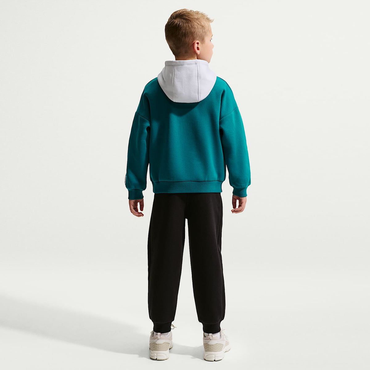 Conjunto de 2 sudaderas con gorro sin cierre Multisport para niños talla pequeña Nike Sportswear – Negro – vista 7