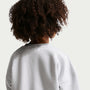 Sudadera de cuello redondo de tejido Fleece Multisport para niños talla pequeña Nike Sportswear – Abedul jaspeado – vista 2