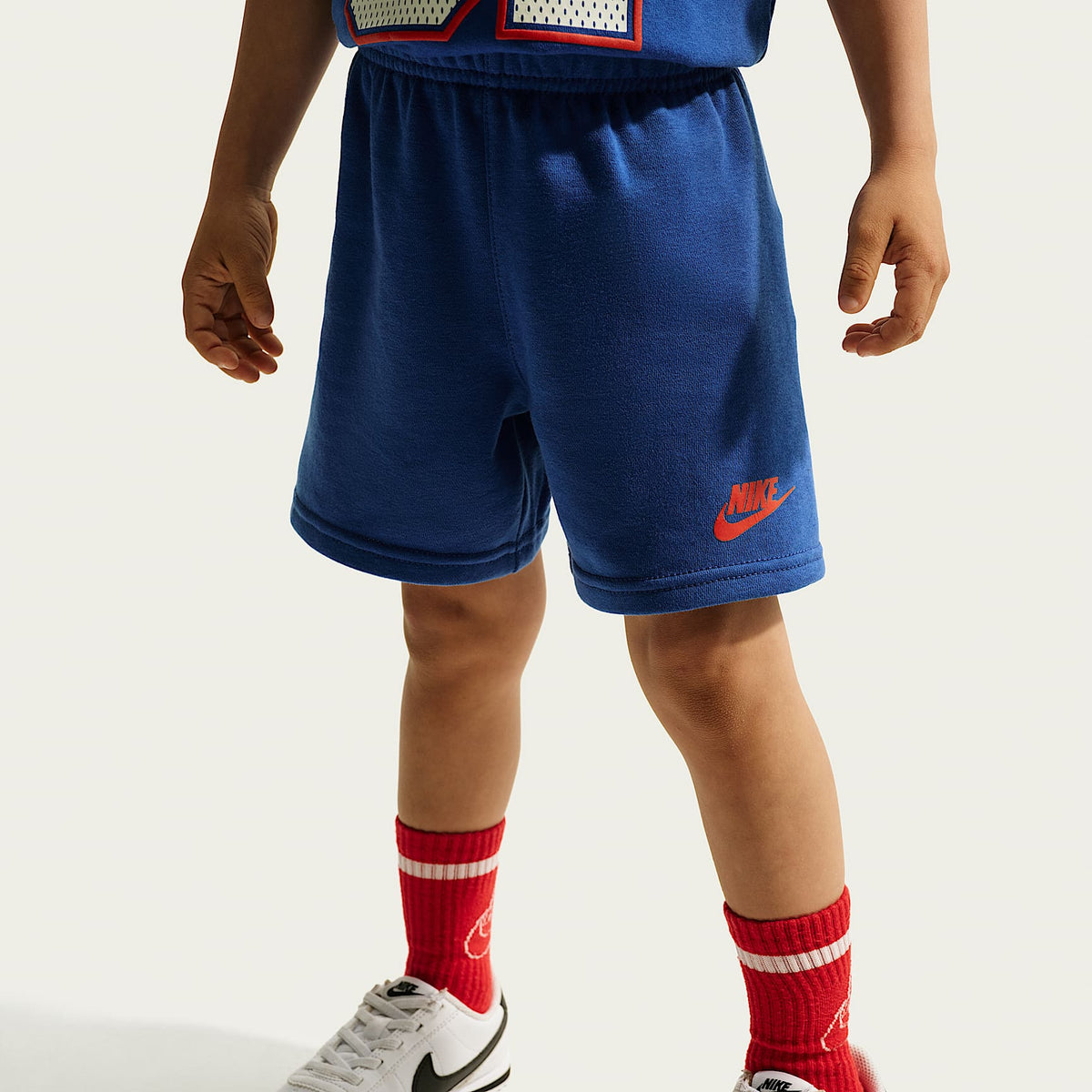 Conjunto de shorts de 2 piezas Multisport infantil Nike Sportswear – Royal juego – vista 4