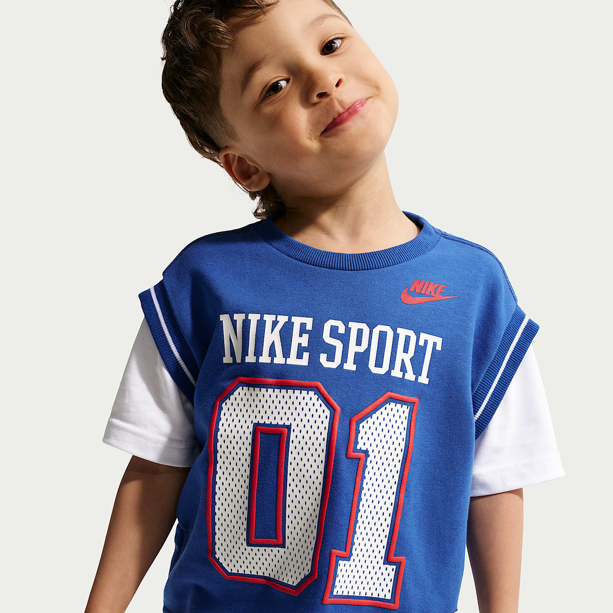 Conjunto de shorts de 2 piezas Multisport infantil Nike Sportswear – Royal juego – vista 2