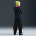 Pants de tejido Woven para niño talla grande Nike Tech – Negro/Obsidiana/Negro – vista 6