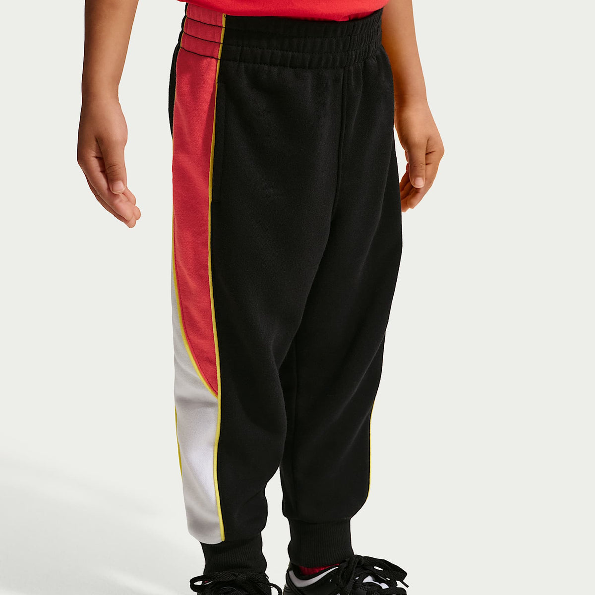 Pants Victory Lap de French Terry infantil Nike Sportswear – Negro – vista 2