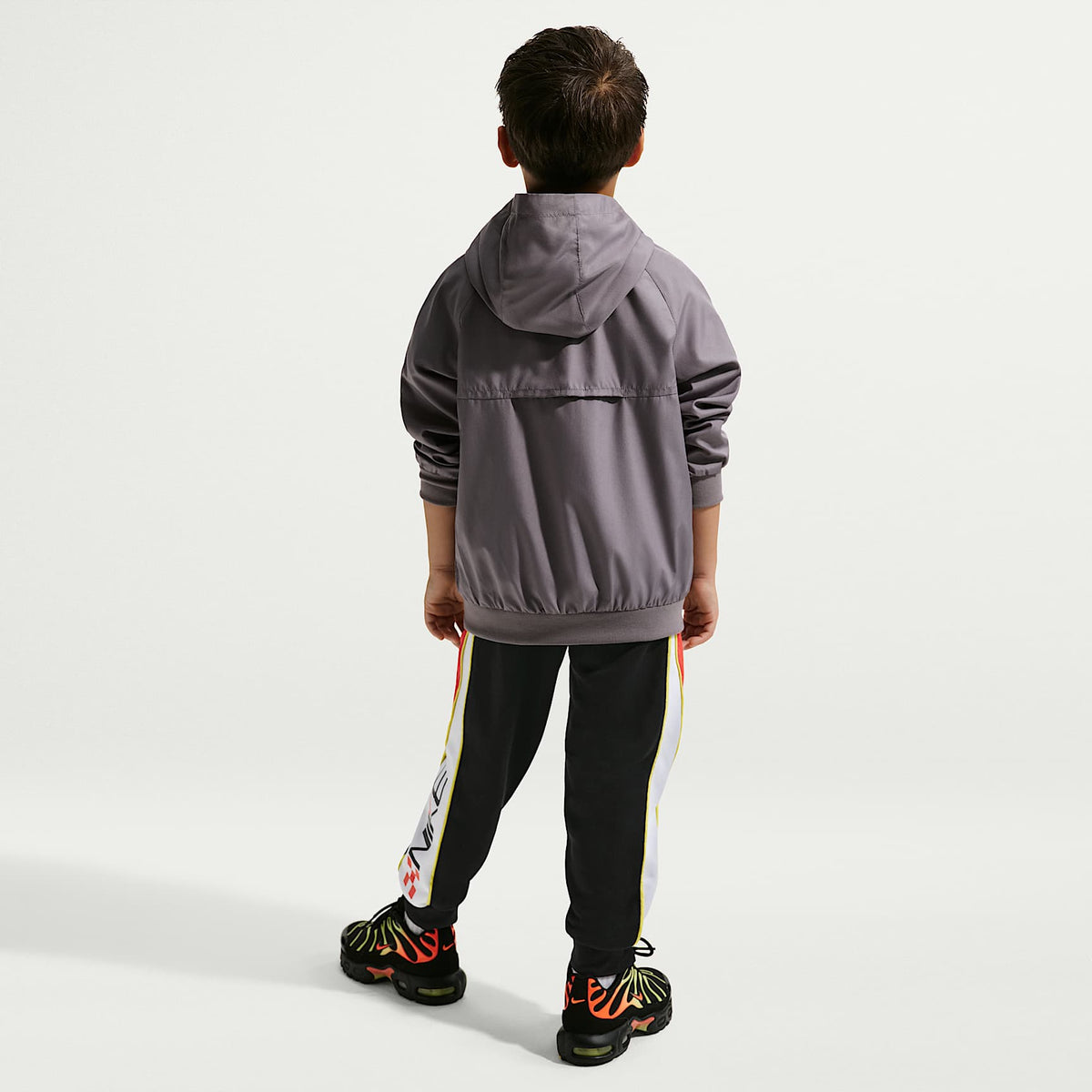 Pants de French Terry Victory Lap para niños talla pequeña Nike Sportswear – Negro – vista 5