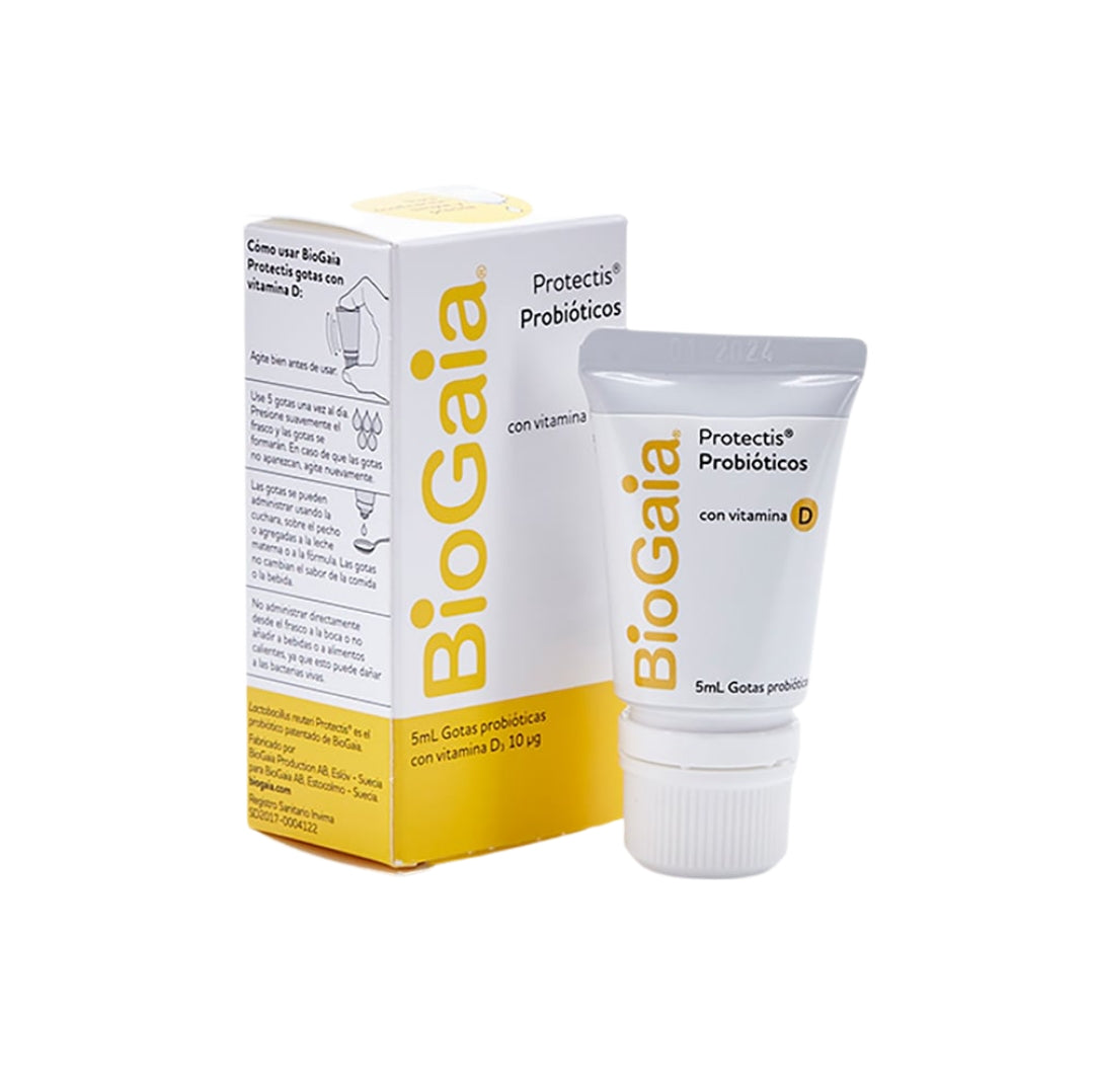 Biogaia Protectis Vitamina D Solución Oral Tubo X 5Ml