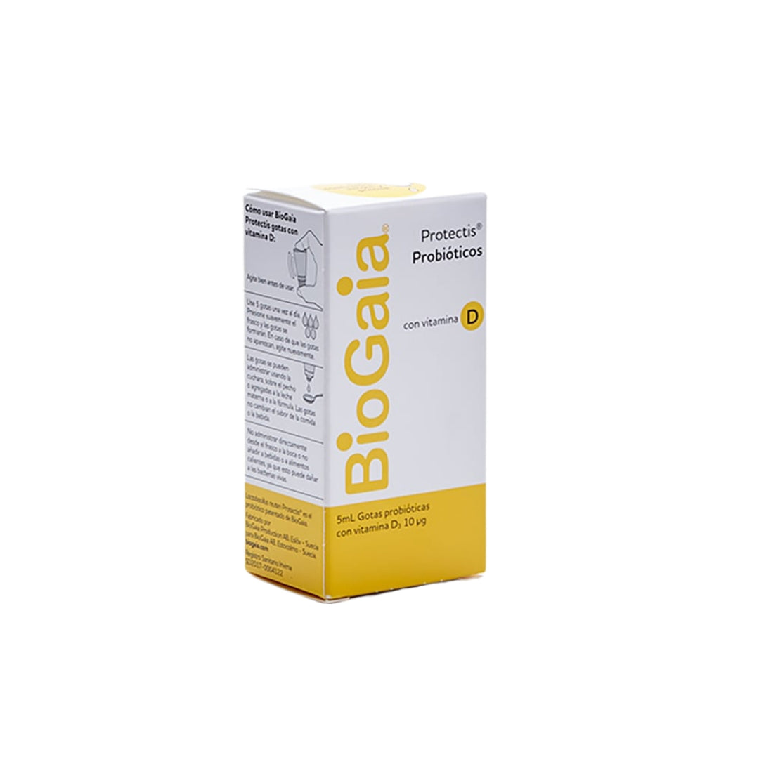 Biogaia Protectis Vitamina D Solución Oral Tubo X 5Ml