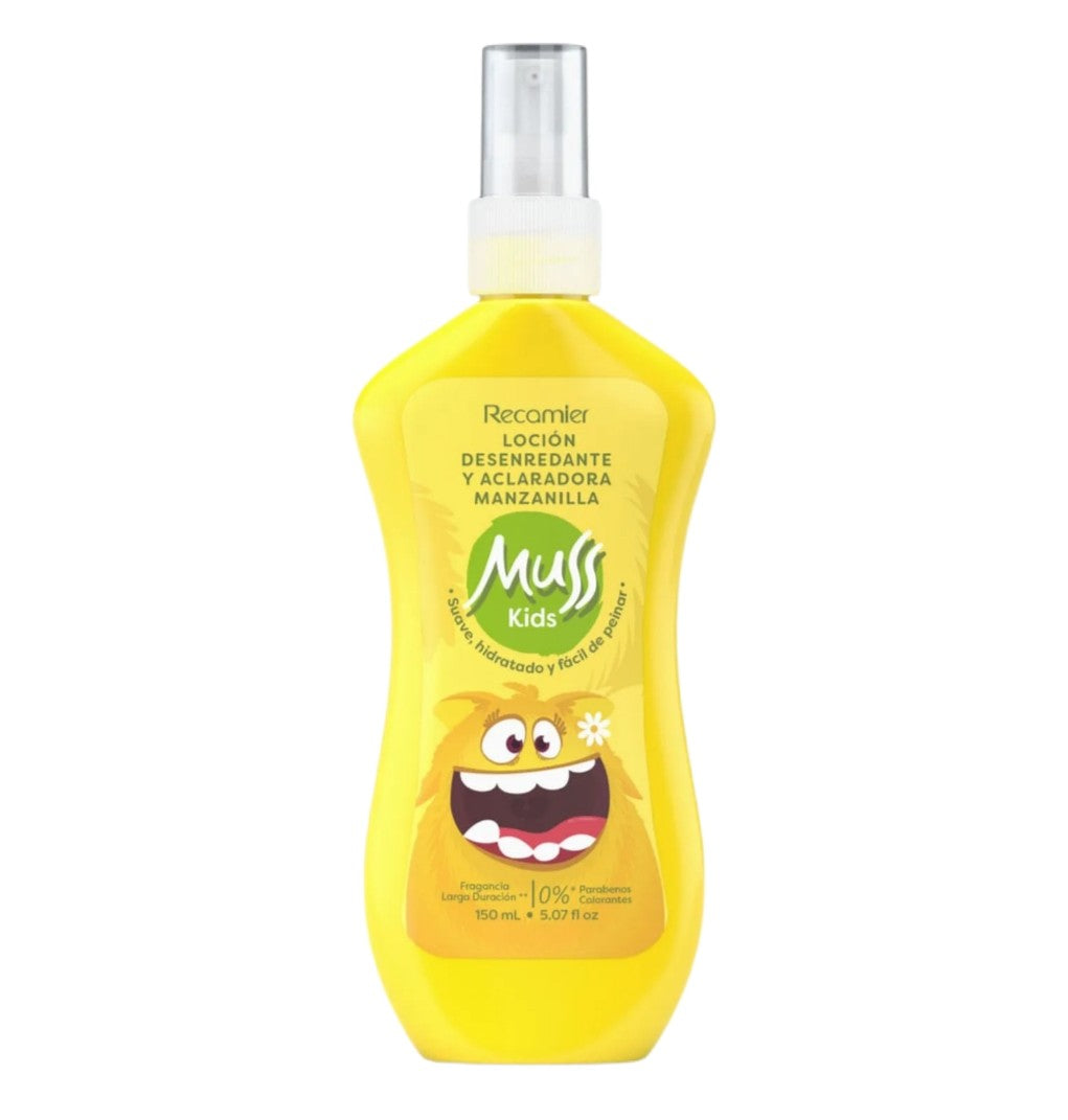 Loción desenredante manzanilla Muss Kids 150 mL