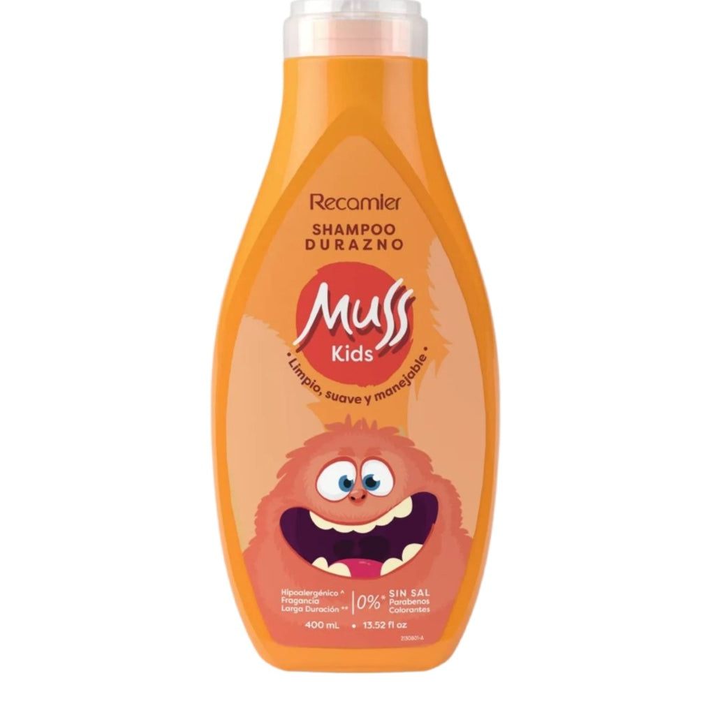 Shampoo Durazno Muss Kids 400 mL