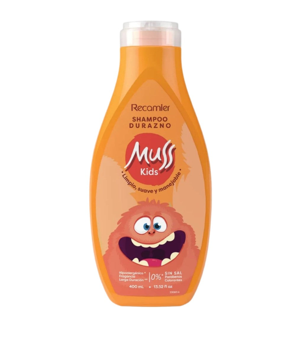 Shampoo Durazno Muss Kids 400 mL
