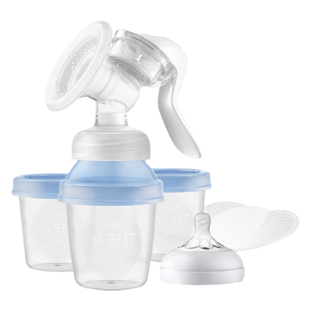 Extractor de Leche Manual con Vasos Recolectores Via - Avent