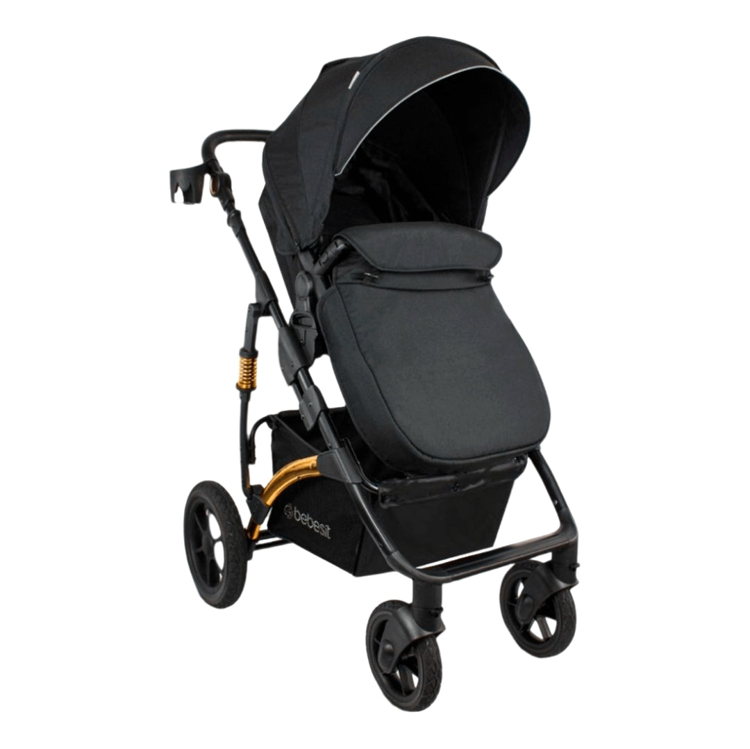 Coche de Bebé Spring Gold Black - Bebesit