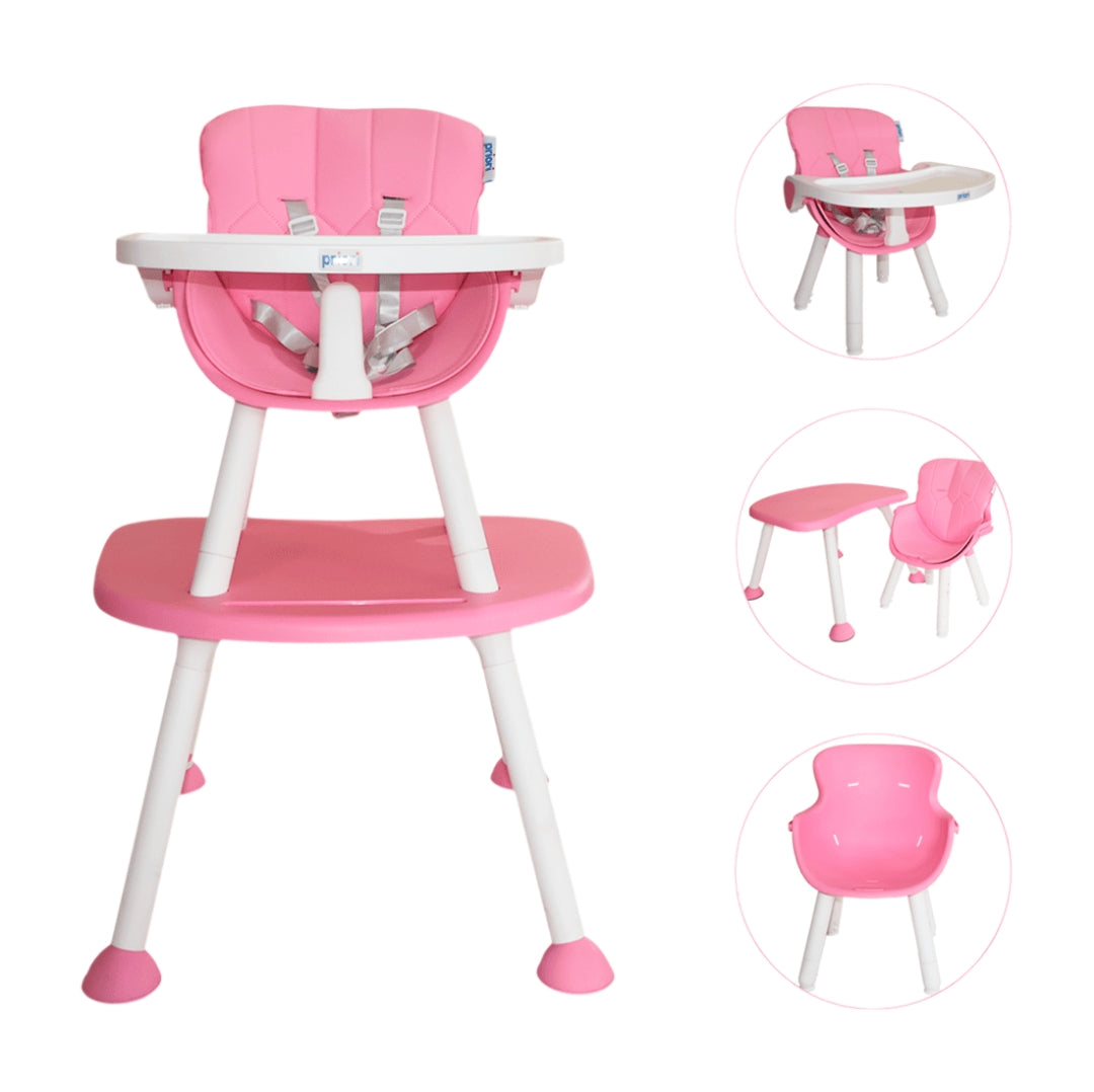 Silla Comedor para Bebé Tango Escritorio Rosa - Priori
