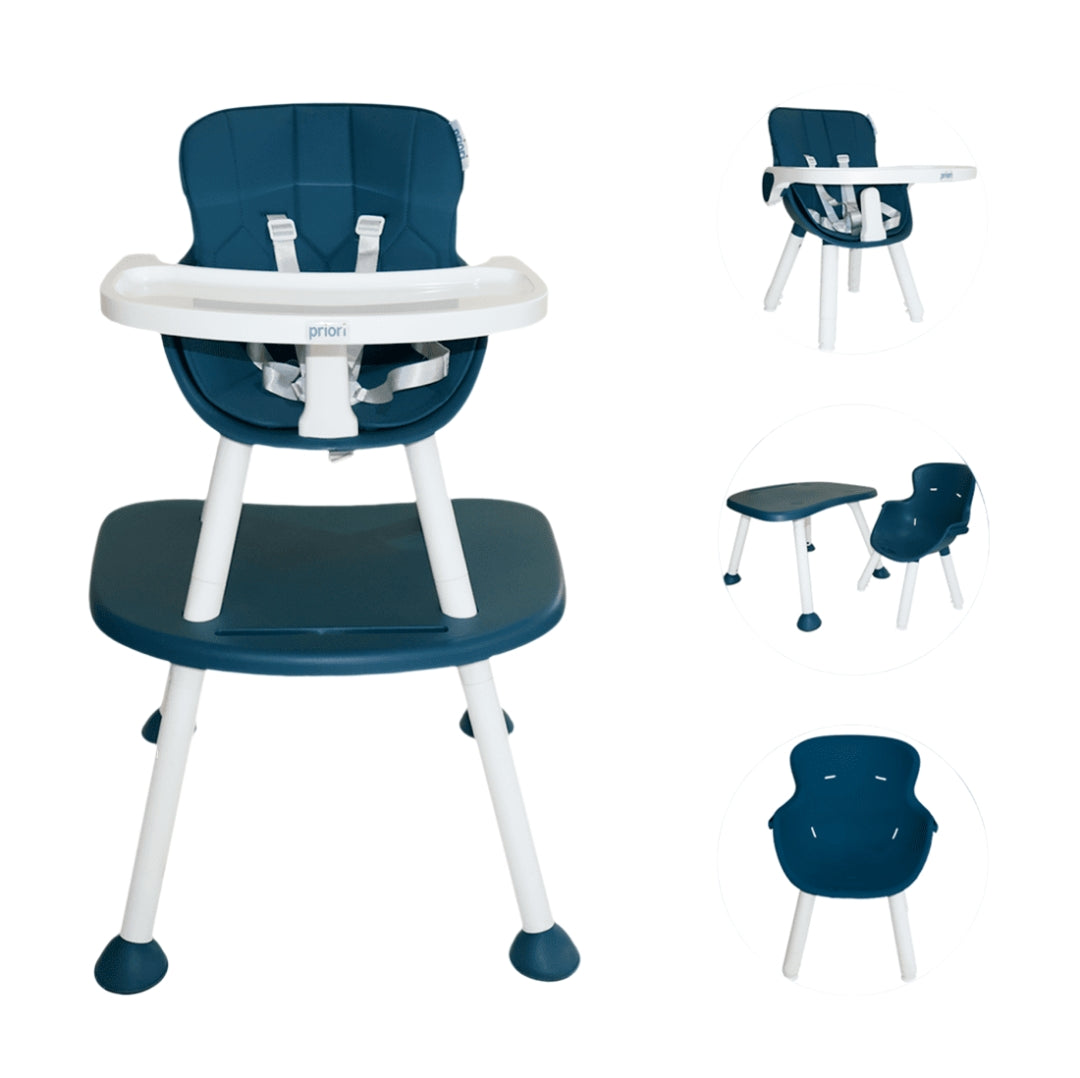 Silla Comedor para Bebé Tango Escritorio Azul - Priori