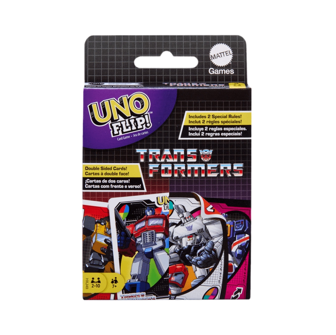 Juego de Cartas Flip Transformers - UNO