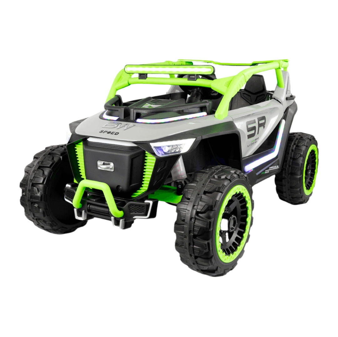 Carro Montable Eléctrico Todoterreno Starlight Verde 12V - Prinsel