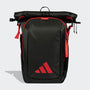 Mochila adidas Multigame 2026 Unisex Negro y Rojo