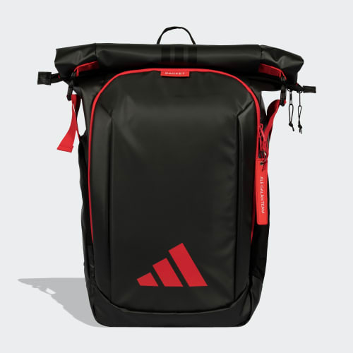 Mochila adidas Multigame 2026 Unisex Negro y Rojo