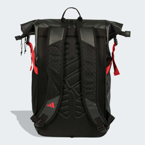 Mochila adidas Multigame 2026 Unisex Negro y Rojo