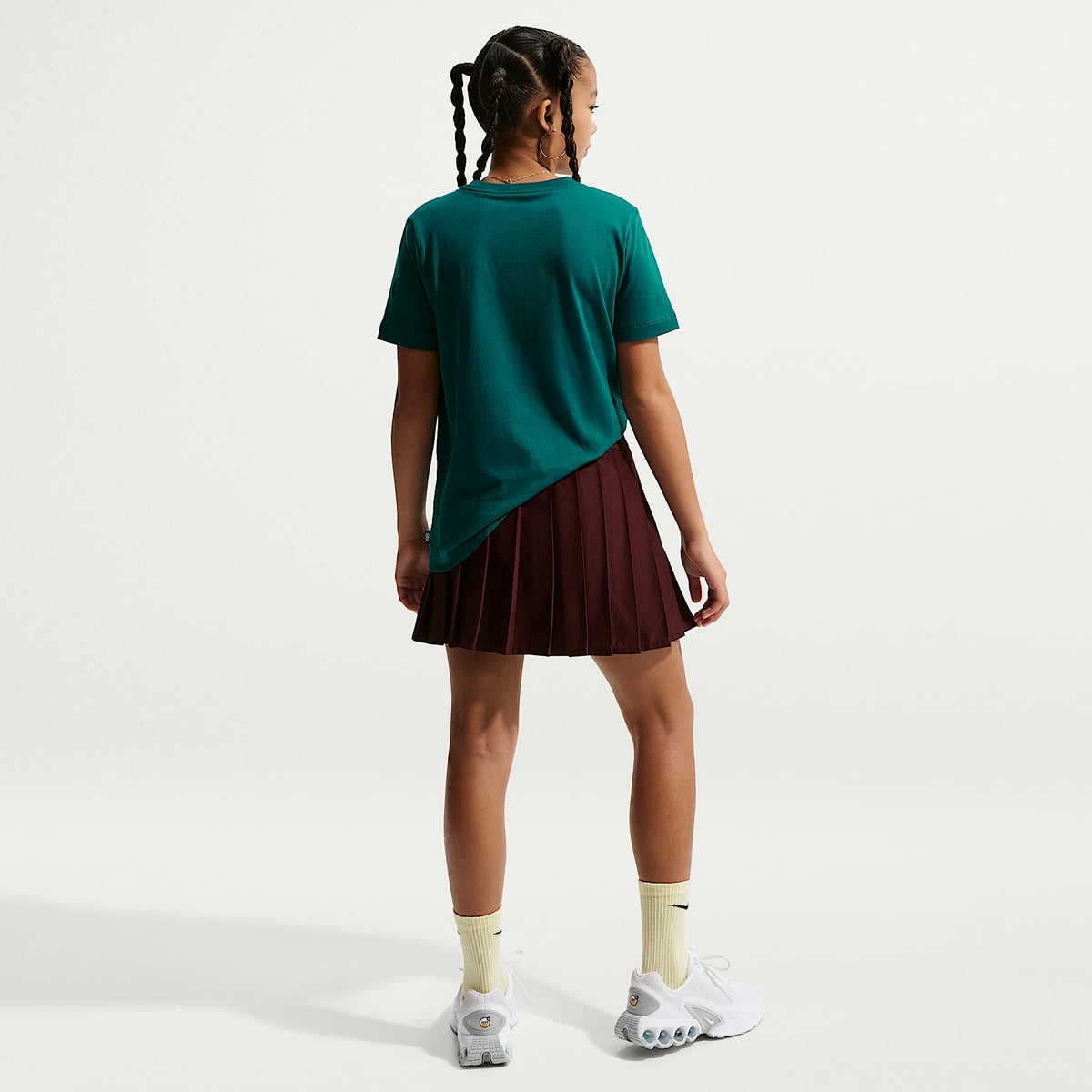 Playera de fútbol Nike para niños talla grande Brazil – Azul verdoso geoda – vista 5