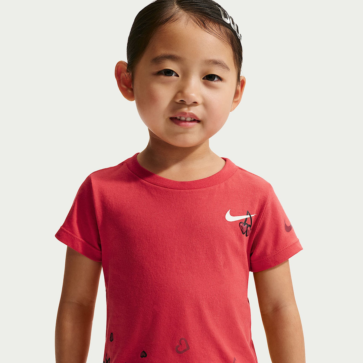 Playera Ringlet infantil Nike Cherry – Rojo universitario – vista 1