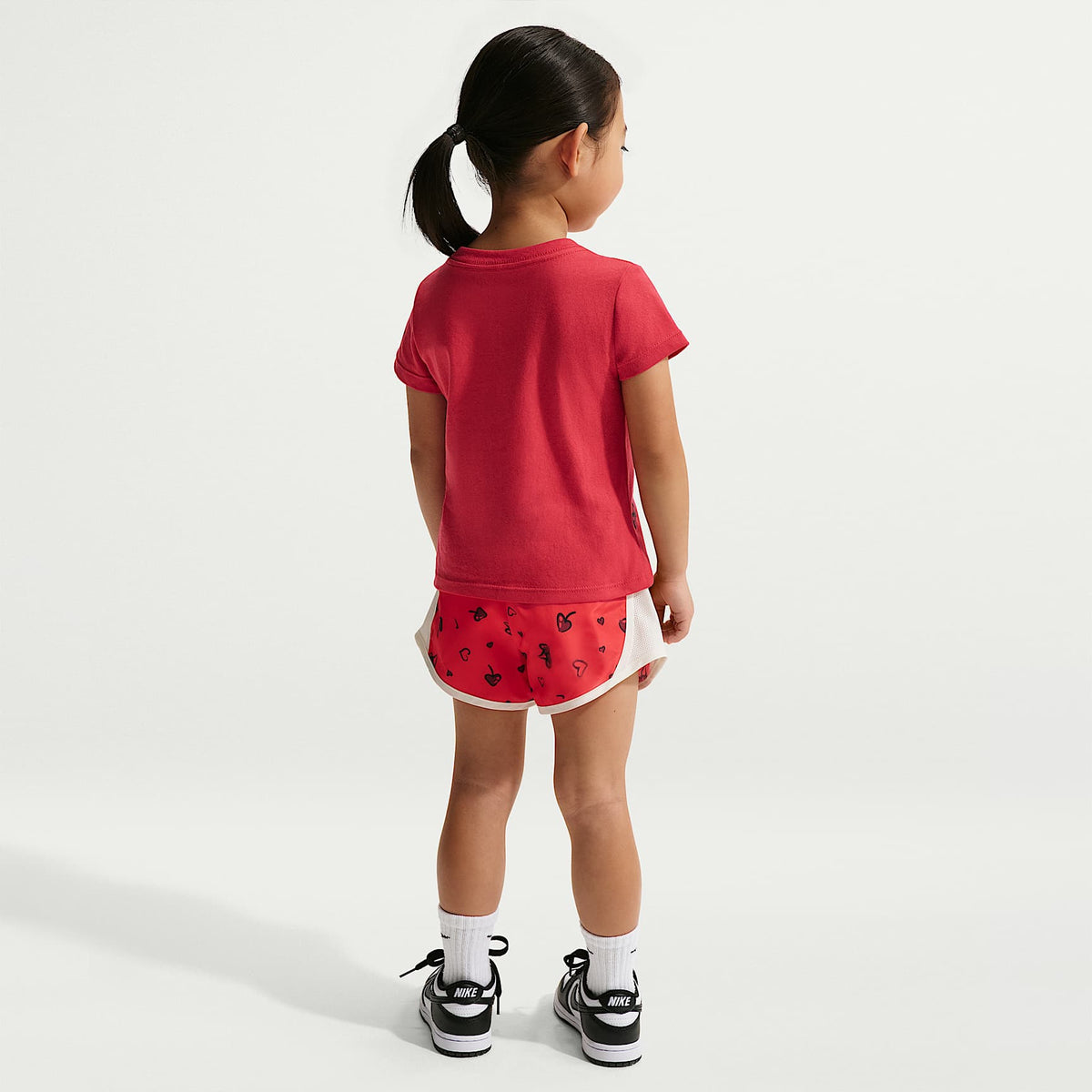Playera Ringlet infantil Nike Cherry – Rojo universitario – vista 5